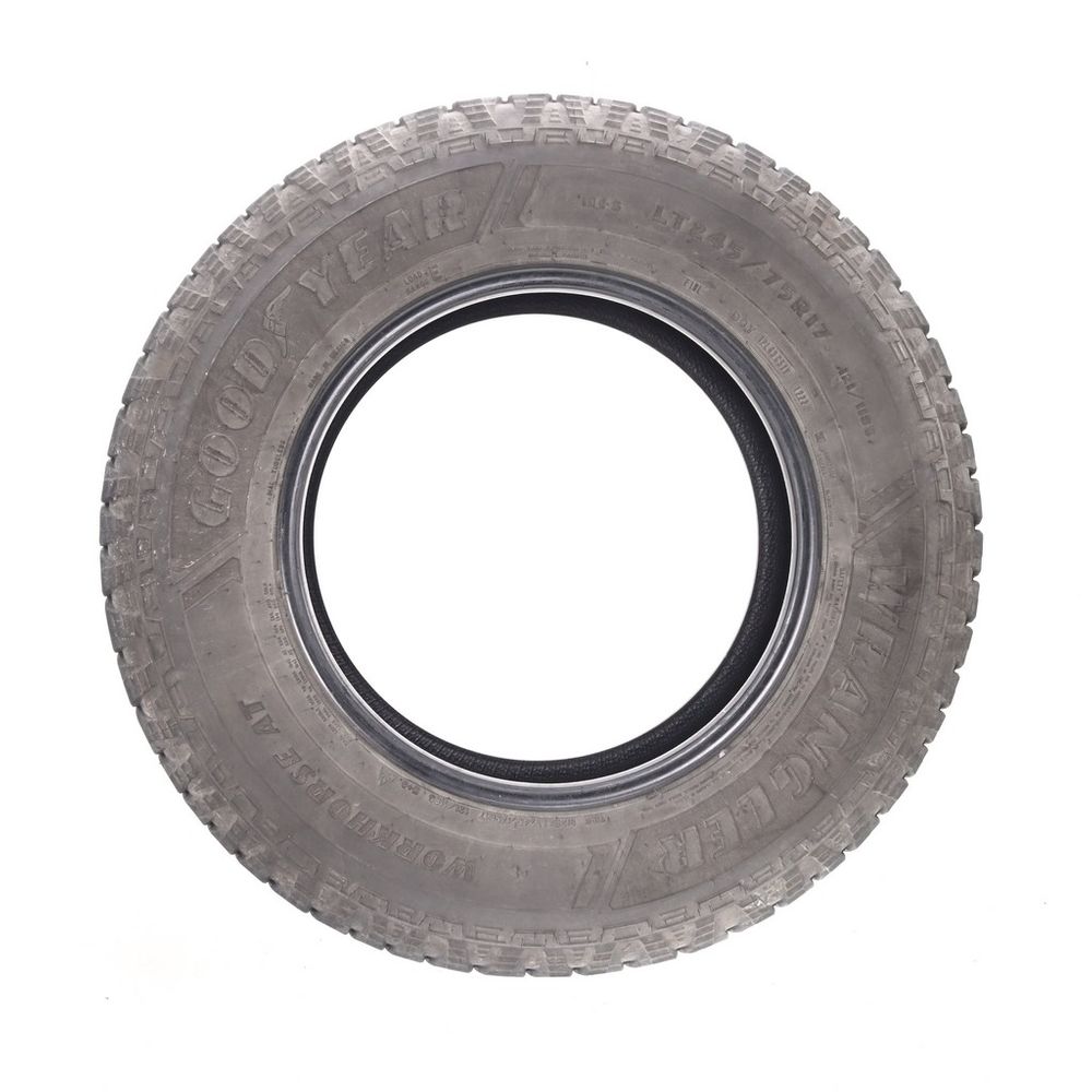 Set of (2) Used LT 245/75R17 Goodyear Wrangler Workhorse AT 121/118S E - 6-7.5/32 - Image 3