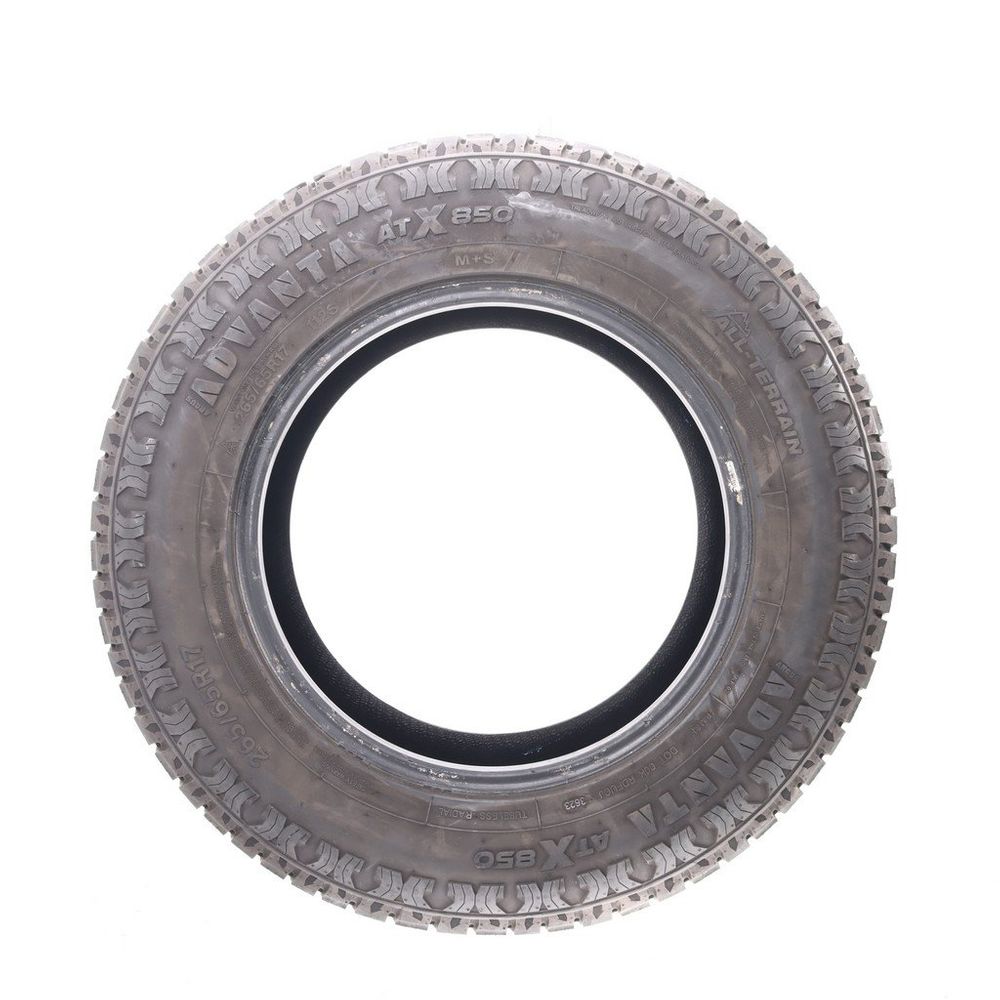 Set of (2) Used 265/65R17 Advanta ATX-850 112S - 7.5-9/32 - Image 3