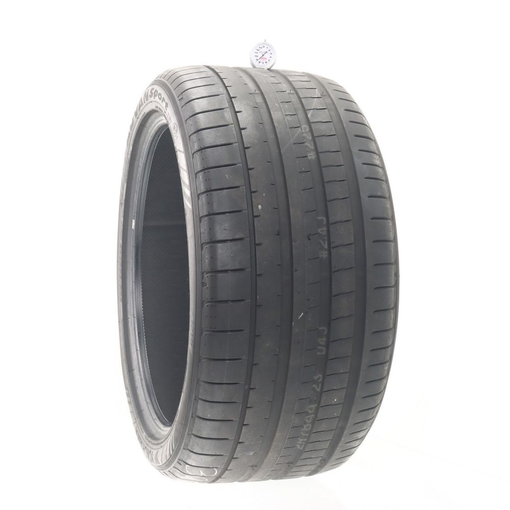 Set of (2) Used 325/35ZR22 Yokohama Advan Sport V107 MO1 114Y - 7.5-8.5/32 - Image 4
