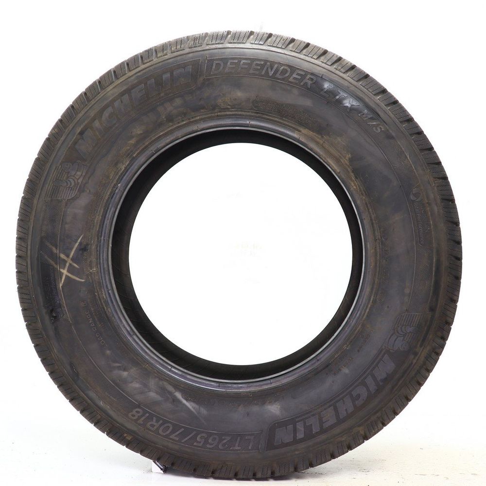 Set of (2) Used LT 265/70R18 Michelin Defender LTX M/S 124/121R E - 11-12.5/32 - Image 6