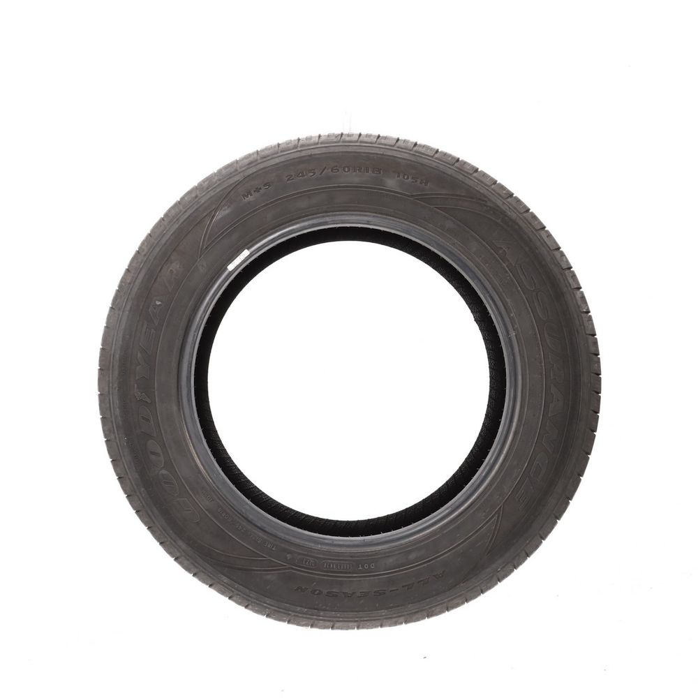 Set of (2) Used 245/60R18 Goodyear Assurance All-Season 105H - 7.5-9/32 - Image 3