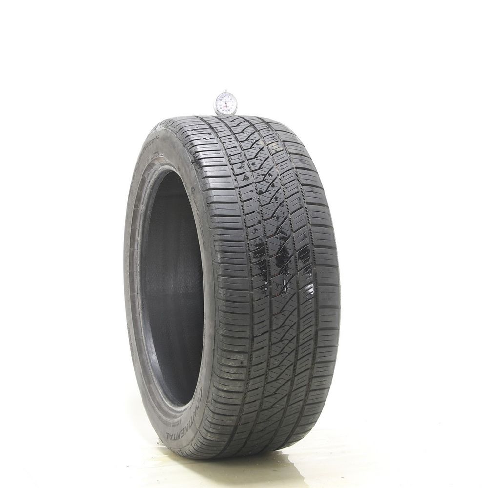 Set of (2) Used 255/45R19 Continental PureContact LS 100V - 6.5-7/32 - Image 1