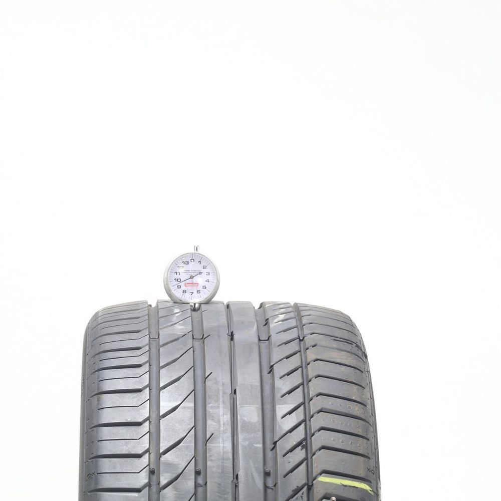 Set of (2) Used 255/35R19 Continental ContiSportContact 5 SSR MOE 96Y - 8.5-9.5/32 - Image 5