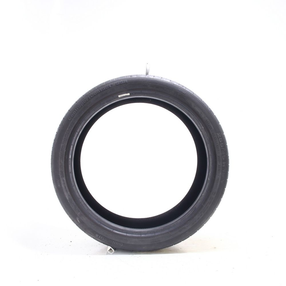 Set of (2) Used 255/35R19 Continental ContiSportContact 5 SSR MOE 96Y - 8.5-9.5/32 - Image 6