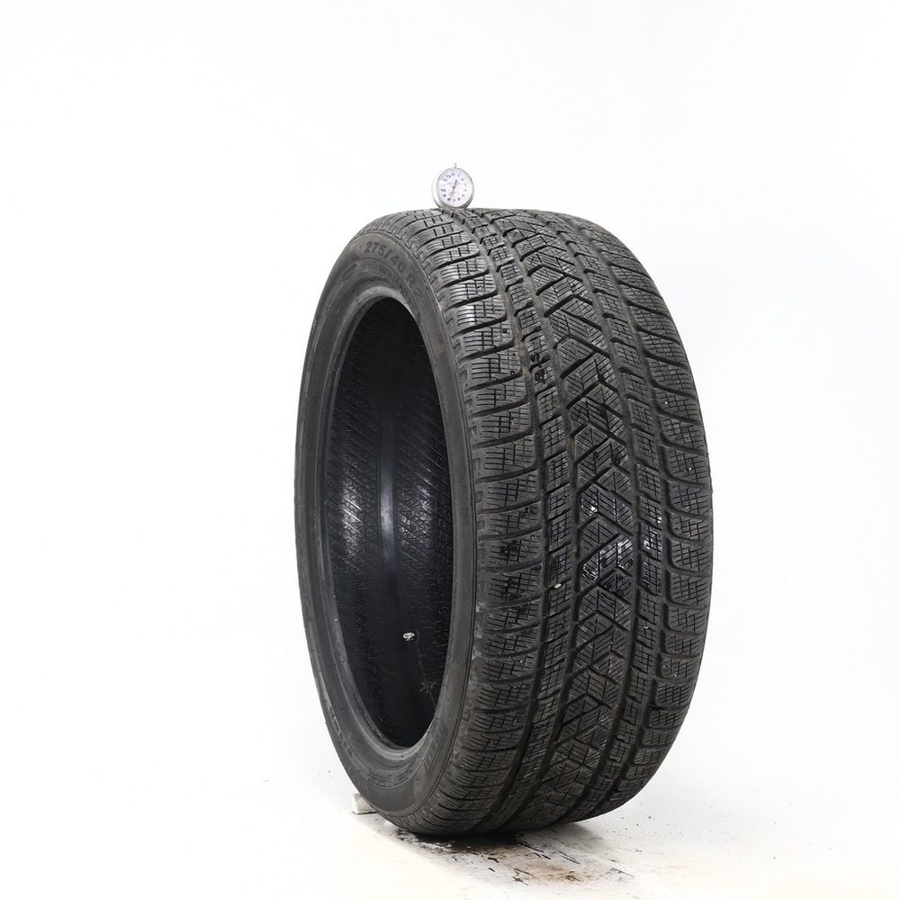 Used 275/40R21 Pirelli Scorpion Winter 107V - 7.5/32 - Image 1