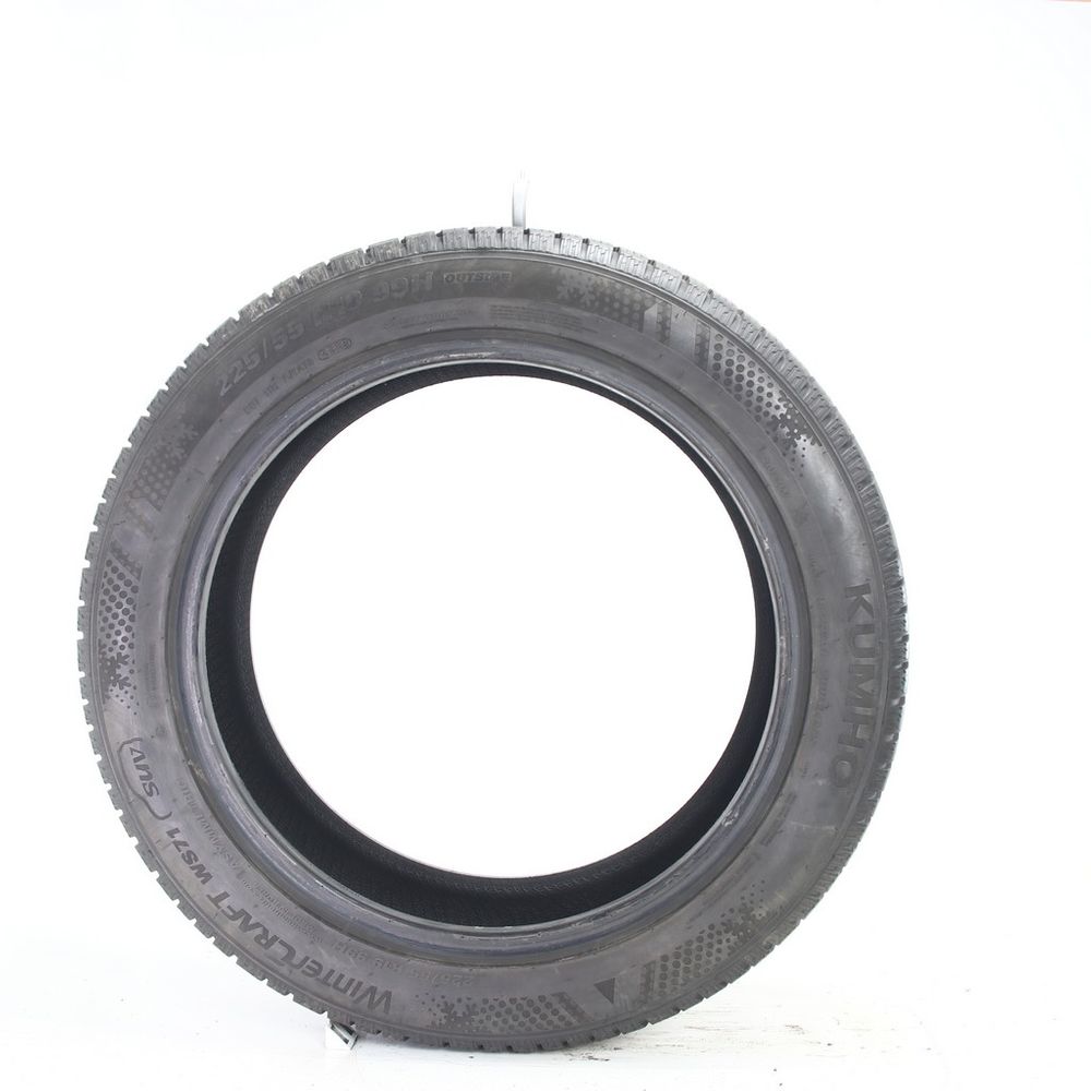 Used 225/55R19 Kumho WinterCraft WS71 SUV Asymmetric 99H - 7/32 - Image 3