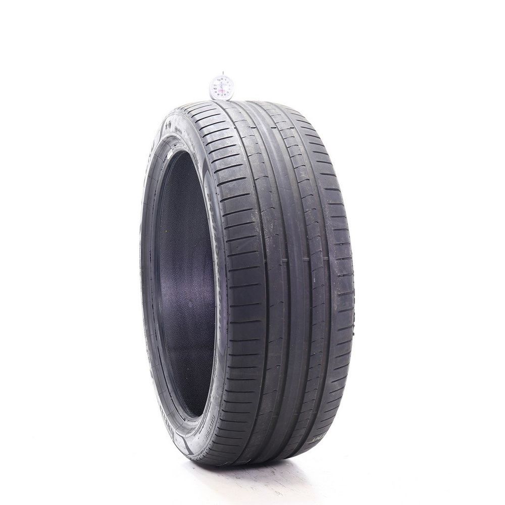 Set of (2) Used 245/40R20 Pirelli P Zero PZ4 Run Flat 99Y - 6.5-8/32 - Image 1