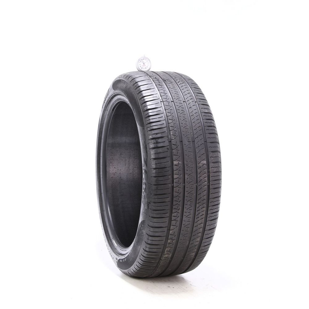 Set of (2) Used 235/45R19 Pirelli P Zero VOL 99V - 5-5.5/32 - Image 4