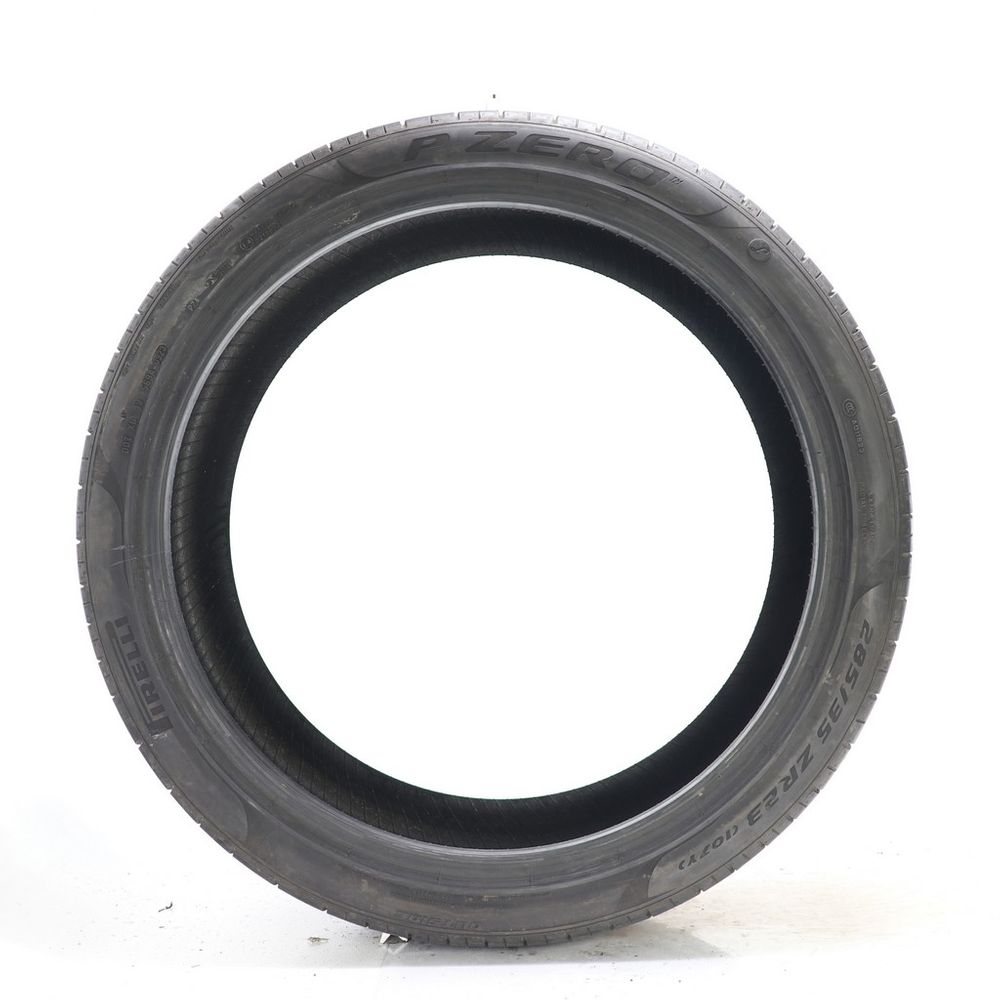 Set of (2) Used 285/35ZR23 Pirelli P Zero PZ4 L 107Y - 6-6.5/32 - Image 3