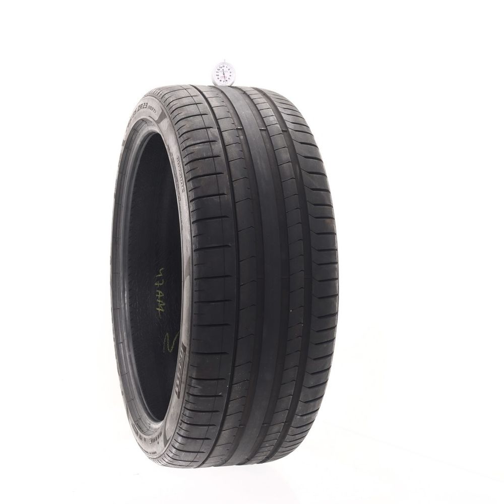 Set of (2) Used 285/35ZR23 Pirelli P Zero PZ4 L 107Y - 6-6.5/32 - Image 4