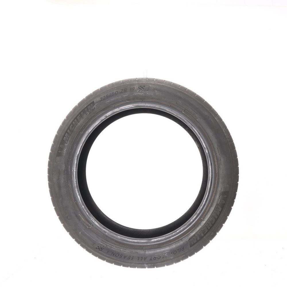 Set of (2) Used 225/50ZR18 Michelin Pilot Sport All Season 4 99Y - 7.5/32 - Image 3