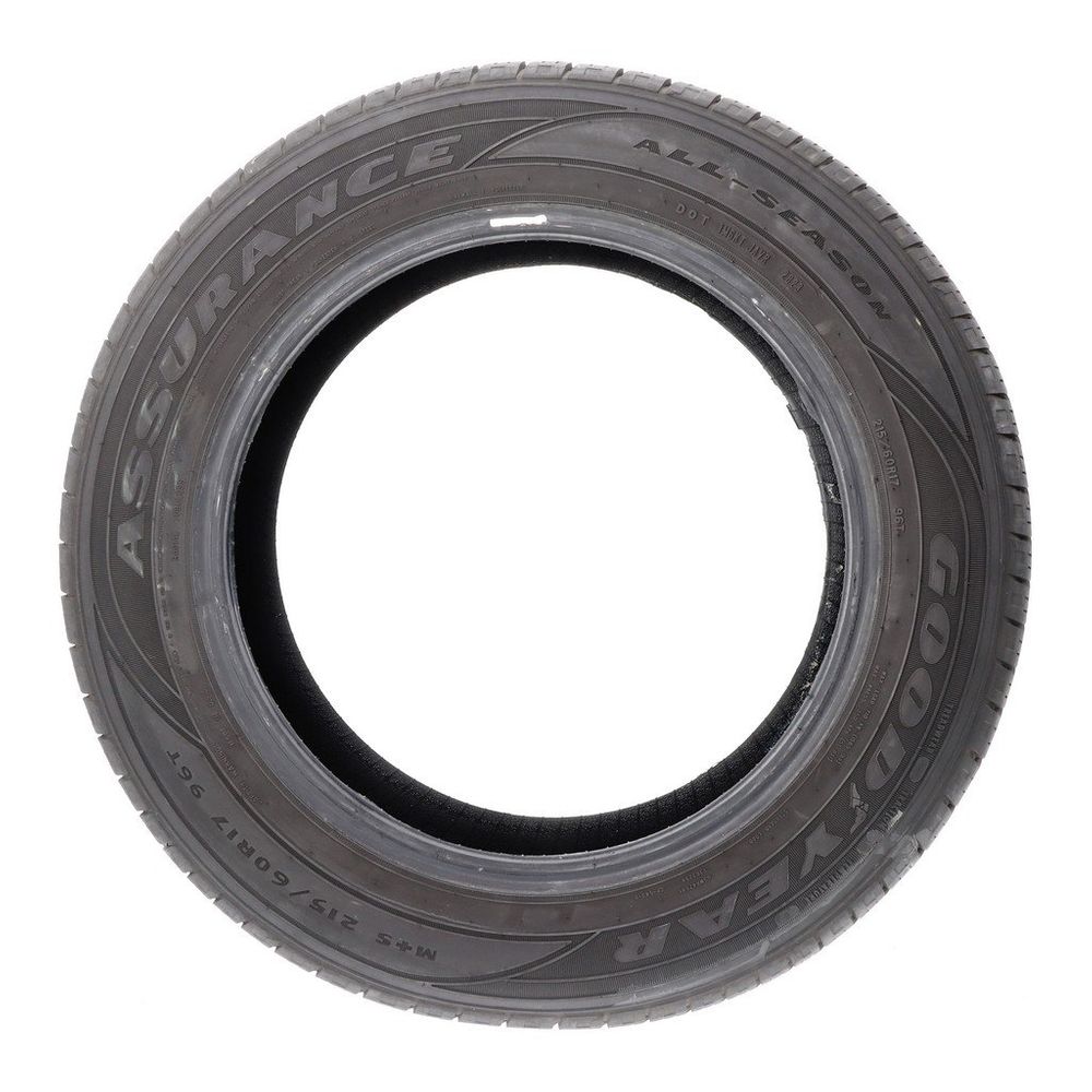 Set of (4) Used 215/60R17 Goodyear Assurance All-Season 96T - 7-7.5/32 - Image 6