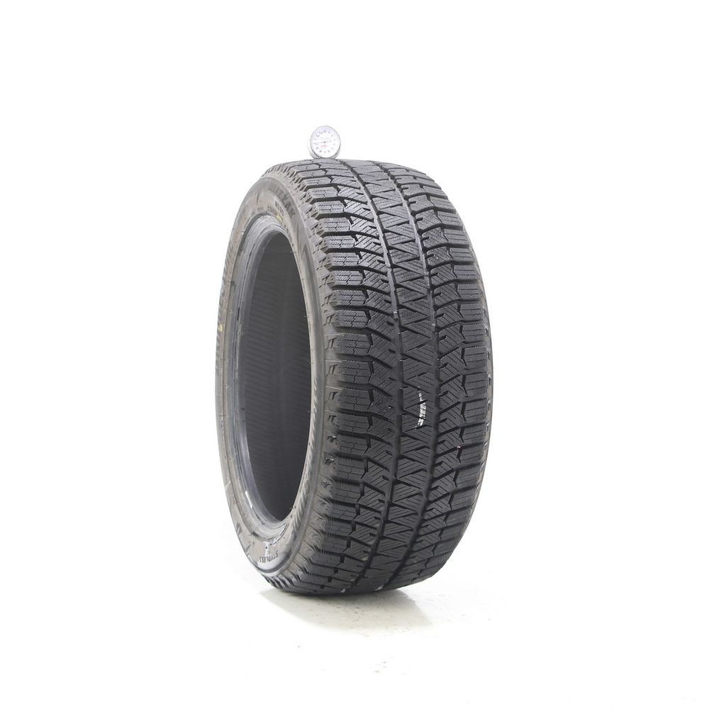 Set of (2) Used 225/50R17 Bridgestone Blizzak WS90 Studless 94H - 8.5-10/32 - Image 4