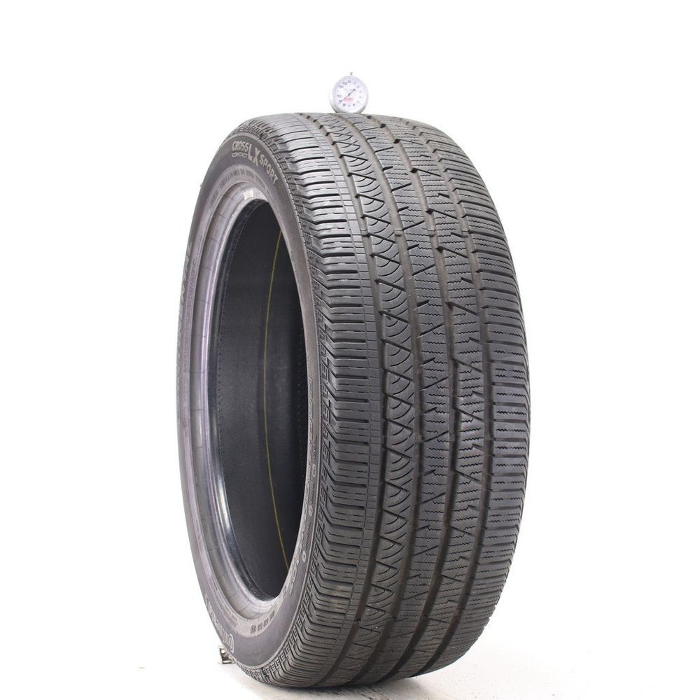 Set of (2) Used 255/45R20 Continental CrossContact LX Sport 101H - 8.5/32 - Image 1