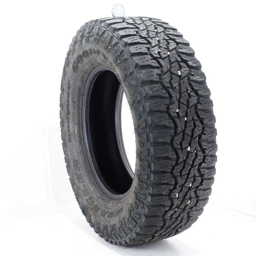 Set of (2) Used LT 275/70R18 Goodyear Wrangler Ultra Terrain AT 125/122Q E - 11.5-13/32 - Image 1