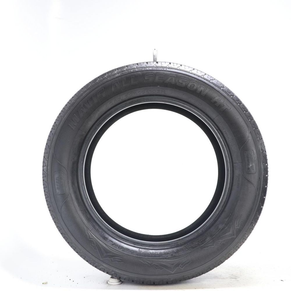 Set of (2) Used 245/60R18 Mavis All Season HT 105H - 8-9/32 - Image 3