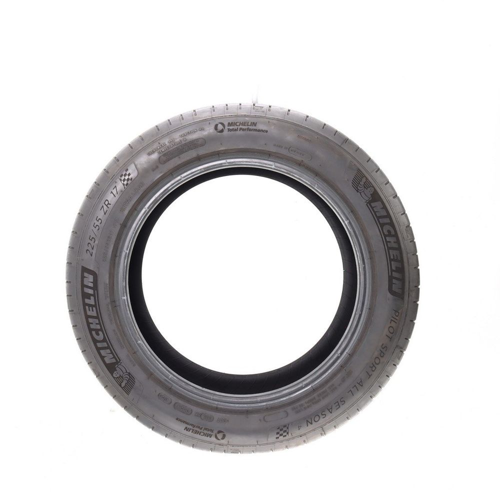 Set of (4) Used 225/55ZR17 Michelin Pilot Sport All Season 4 101Y - 7.5-9/32 - Image 12