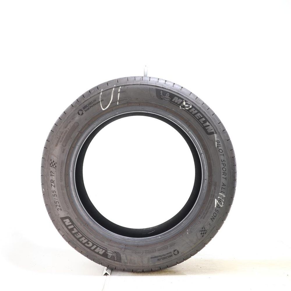 Set of (4) Used 225/55ZR17 Michelin Pilot Sport All Season 4 101Y - 7.5-9/32 - Image 6