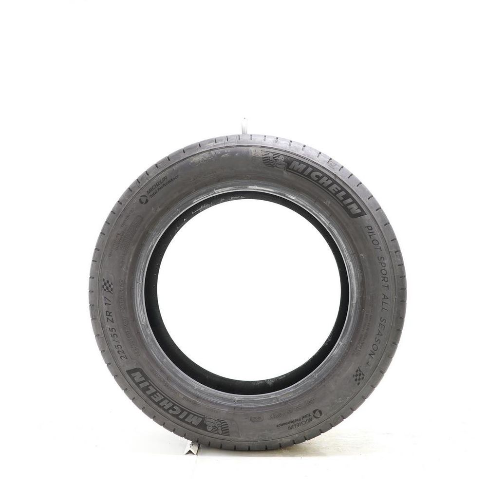 Set of (4) Used 225/55ZR17 Michelin Pilot Sport All Season 4 101Y - 7.5-9/32 - Image 9