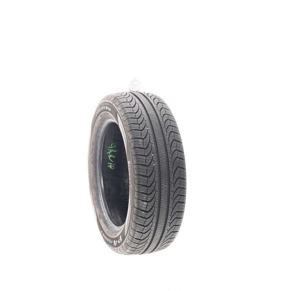 Set of (2) Used 205/55R16 Pirelli P4 Persist AS Plus 91T - 9-10.5/32 - Image 4