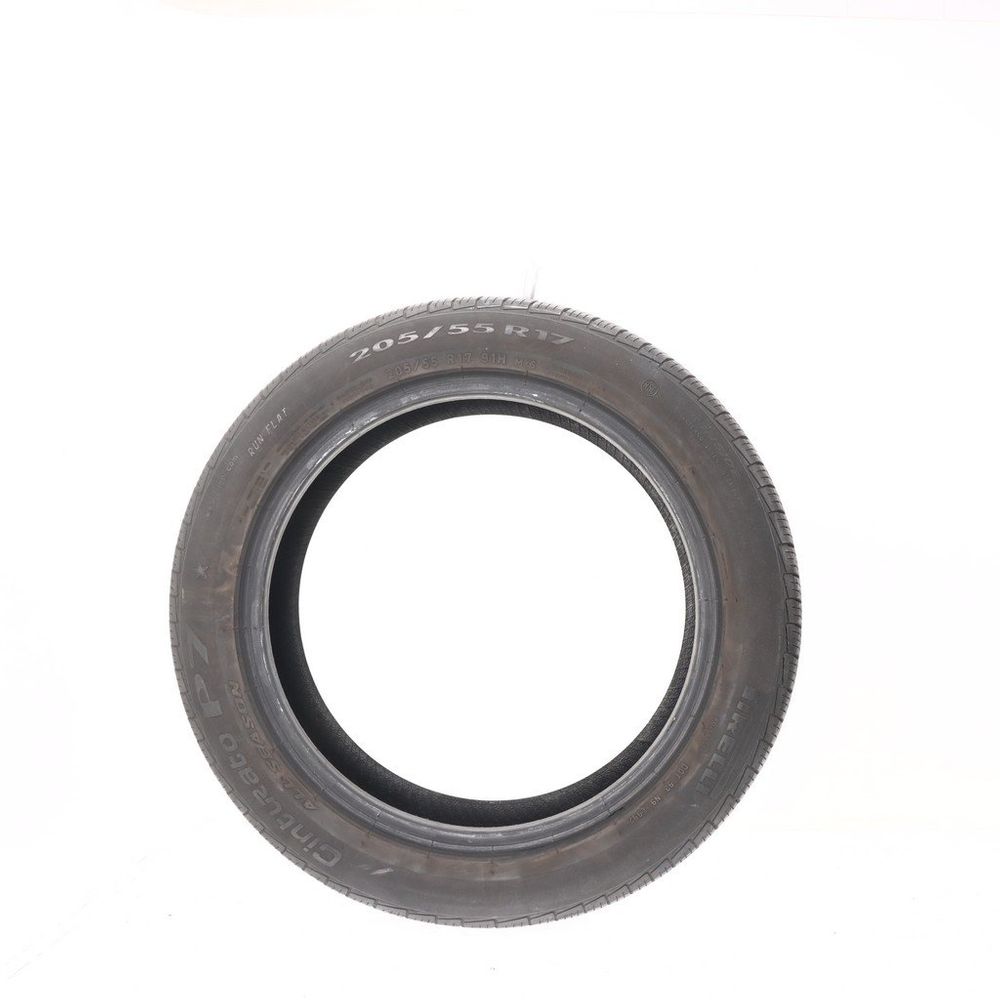 Used 205/55R17 Pirelli Cinturato P7 Run Flat 91H - 9/32 - Image 3