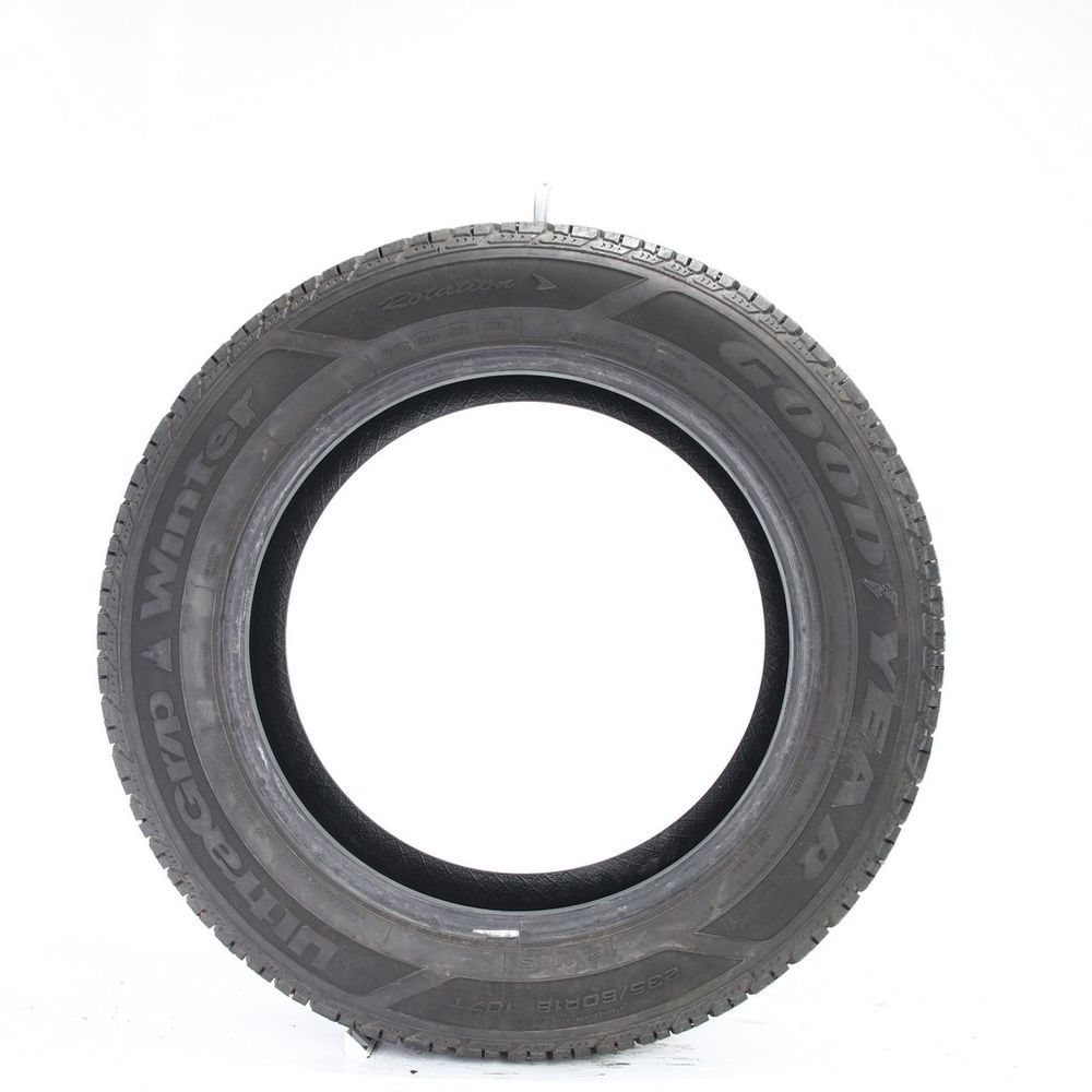 Used 235/60R18 Goodyear UltraGrip Winter Studded 107T - 9/32 - Image 3