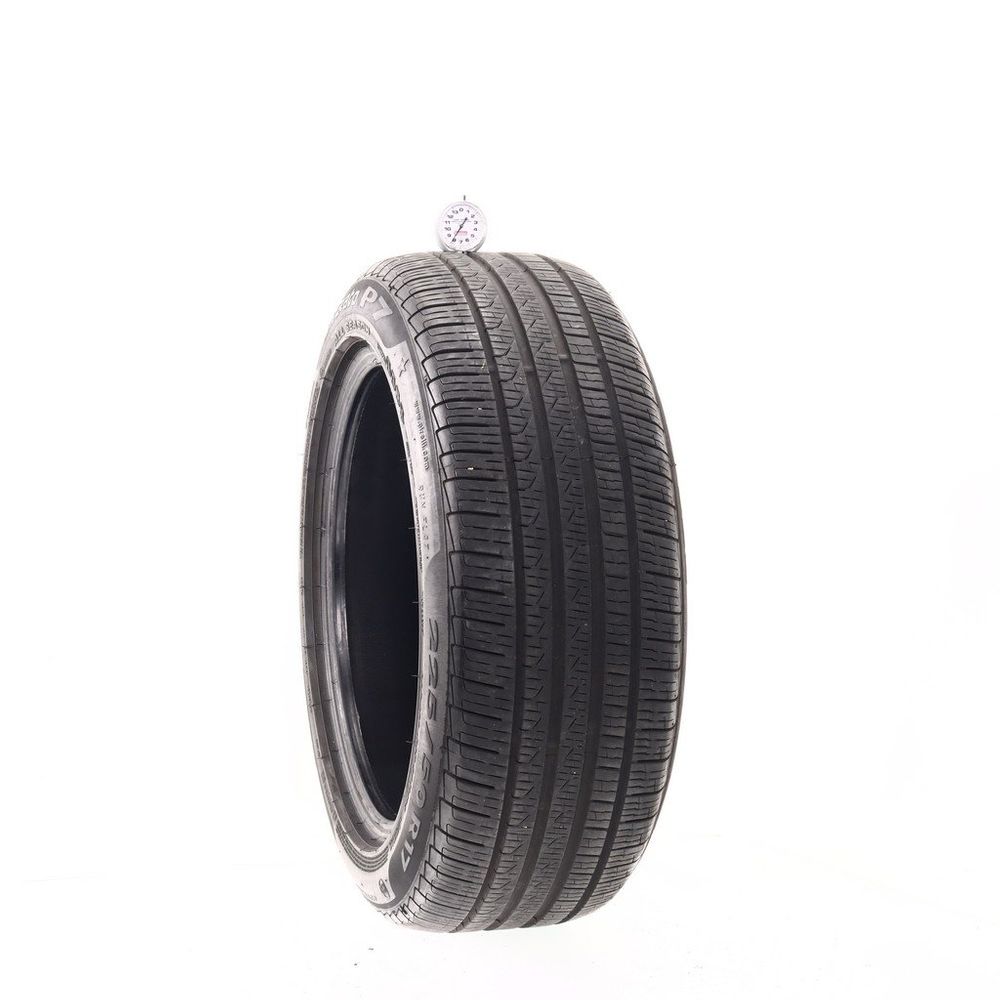 Set of (2) Used 225/50R17 Pirelli Cinturato P7 Run Flat 94V - 8-8.5/32 - Image 1