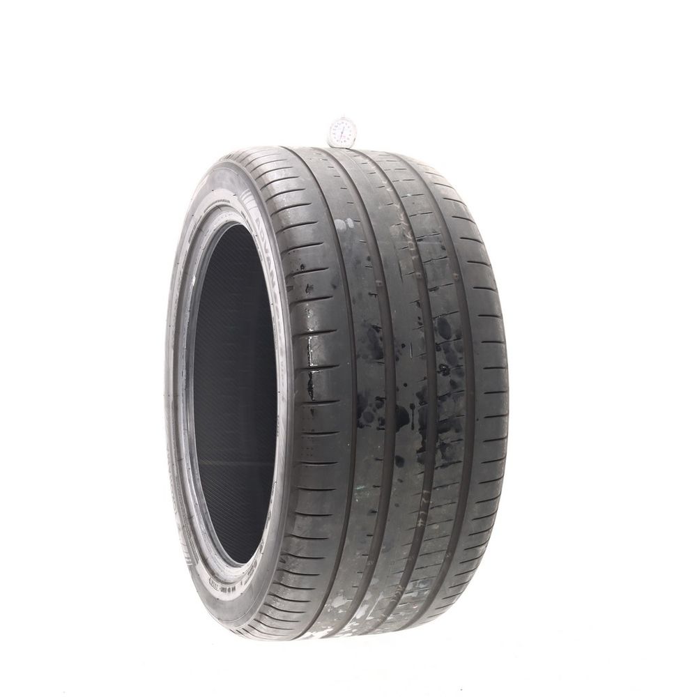 Set of (2) Used 315/40R21 Yokohama Advan Sport V107 115Y - 7-7.5/32 - Image 4