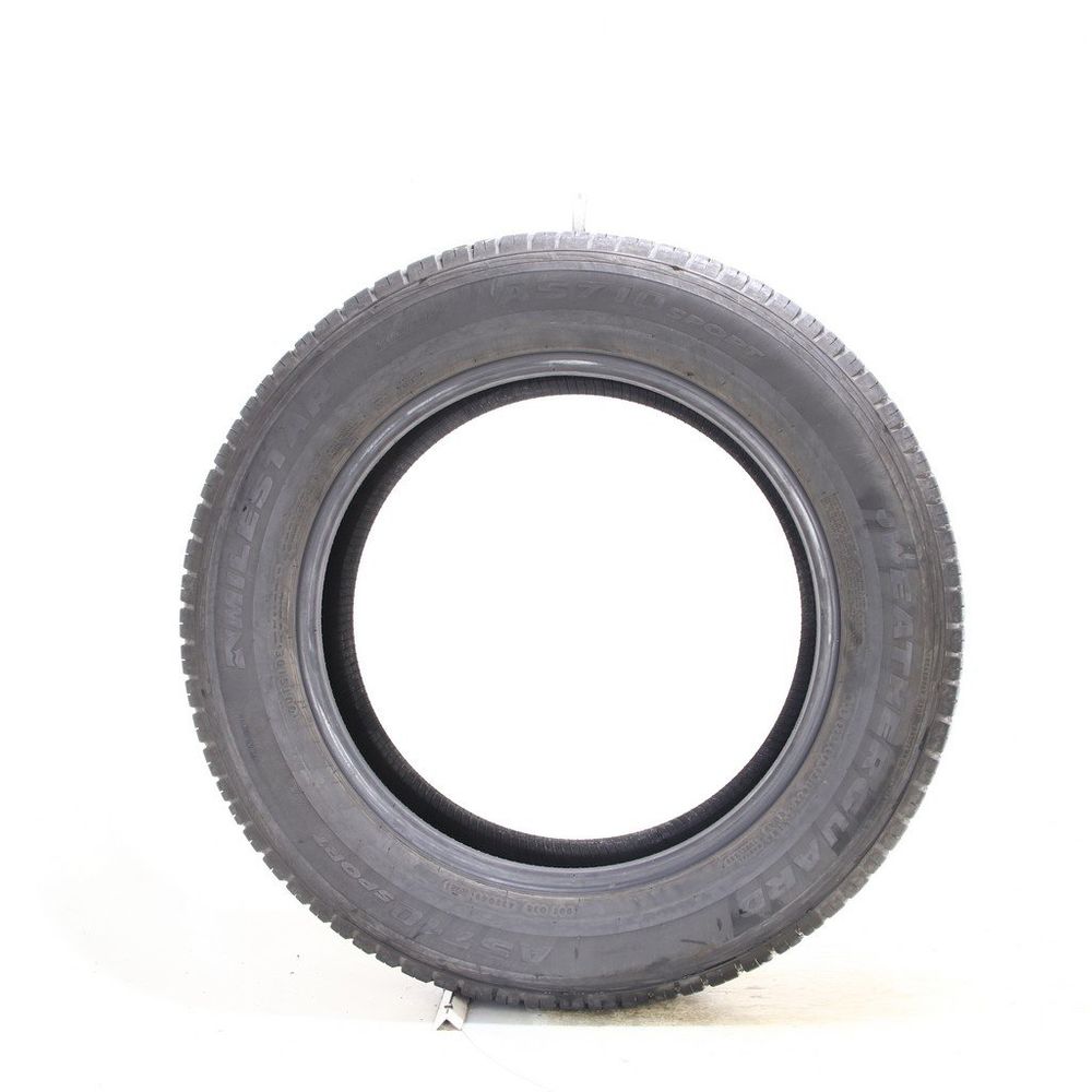 Set of (2) Used 235/60R18 Milestar Weatherguard AS 710 Sport 107V - 8-9/32 - Image 3