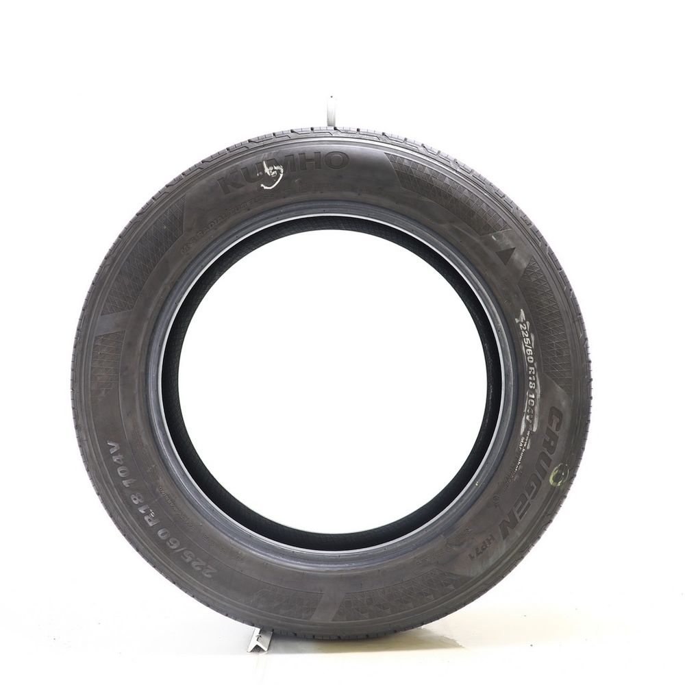 Set of (4) Used 225/60R18 Kumho Crugen HP71 104V - 8.5/32 - Image 3