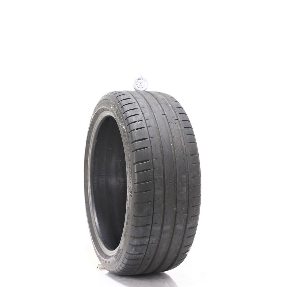 Set of (2) Used 225/40ZR18 Michelin Pilot Sport 4 S 92Y - 6.5-7.5/32 - Image 1