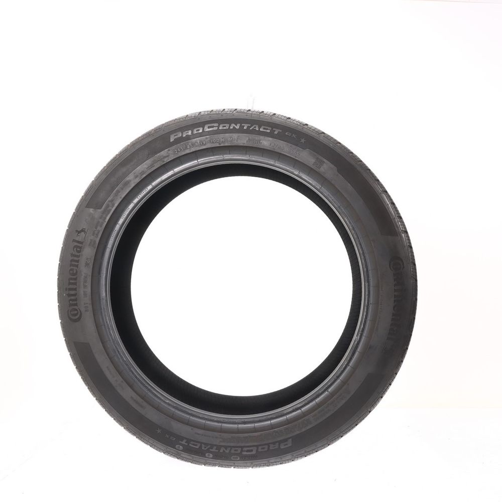 Set of (2) Used 245/45R19 Continental ProContact GX 102H - 7-8/32 - Image 3