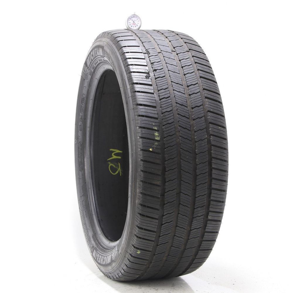 Set of (2) Used 285/45R22 Michelin Defender LTX M/S 114H - 5-6.5/32 - Image 1