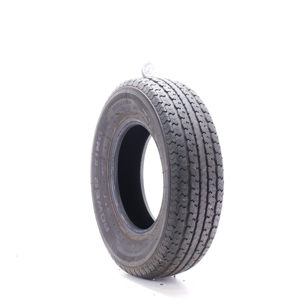 Set of (2) Used ST 215/75R14 Power King Towmax STR II 102/98L C - 7.5-8/32 - Image 4