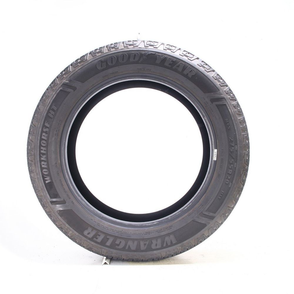 Set of (2) Used 275/55R20 Goodyear Wrangler Workhorse HT 113T - 6.5-7.5/32 - Image 3