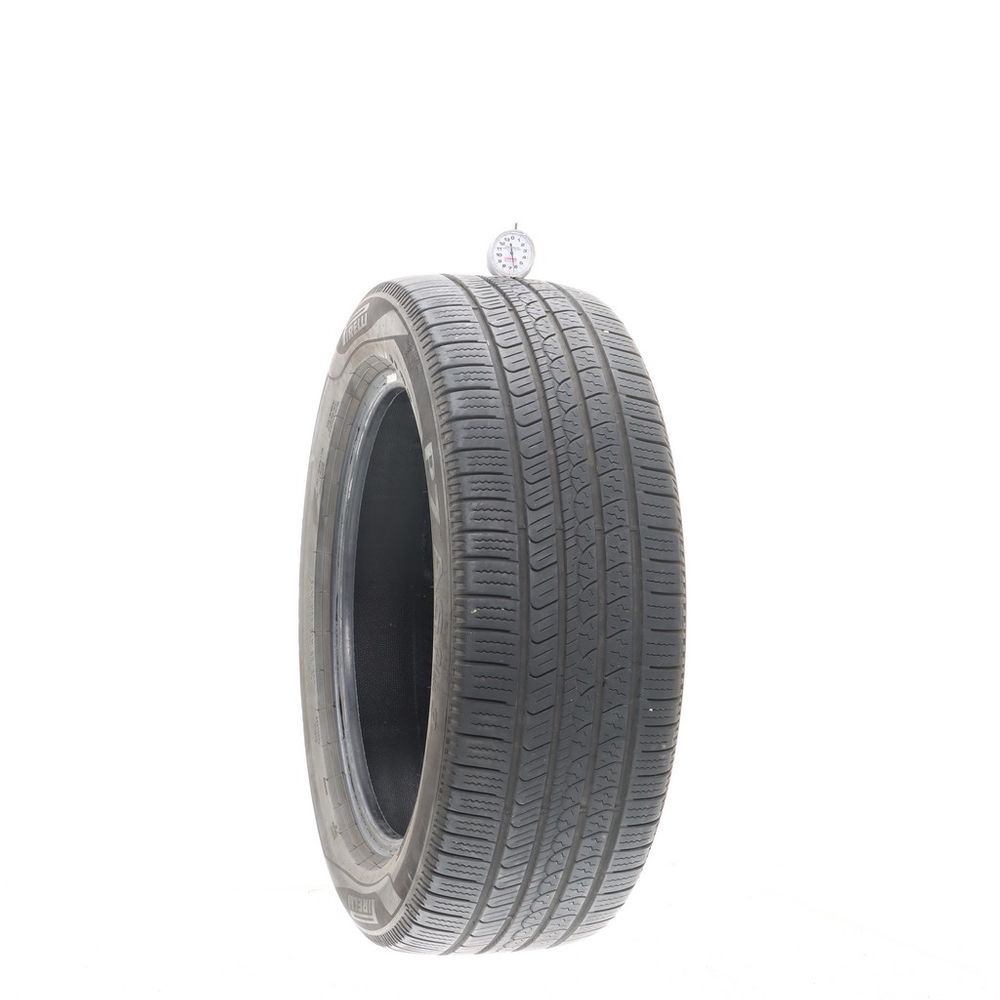 Set of (2) Used 225/55R18 Pirelli P7 AS Plus 3 98H - 6.5-7/32 - Image 1