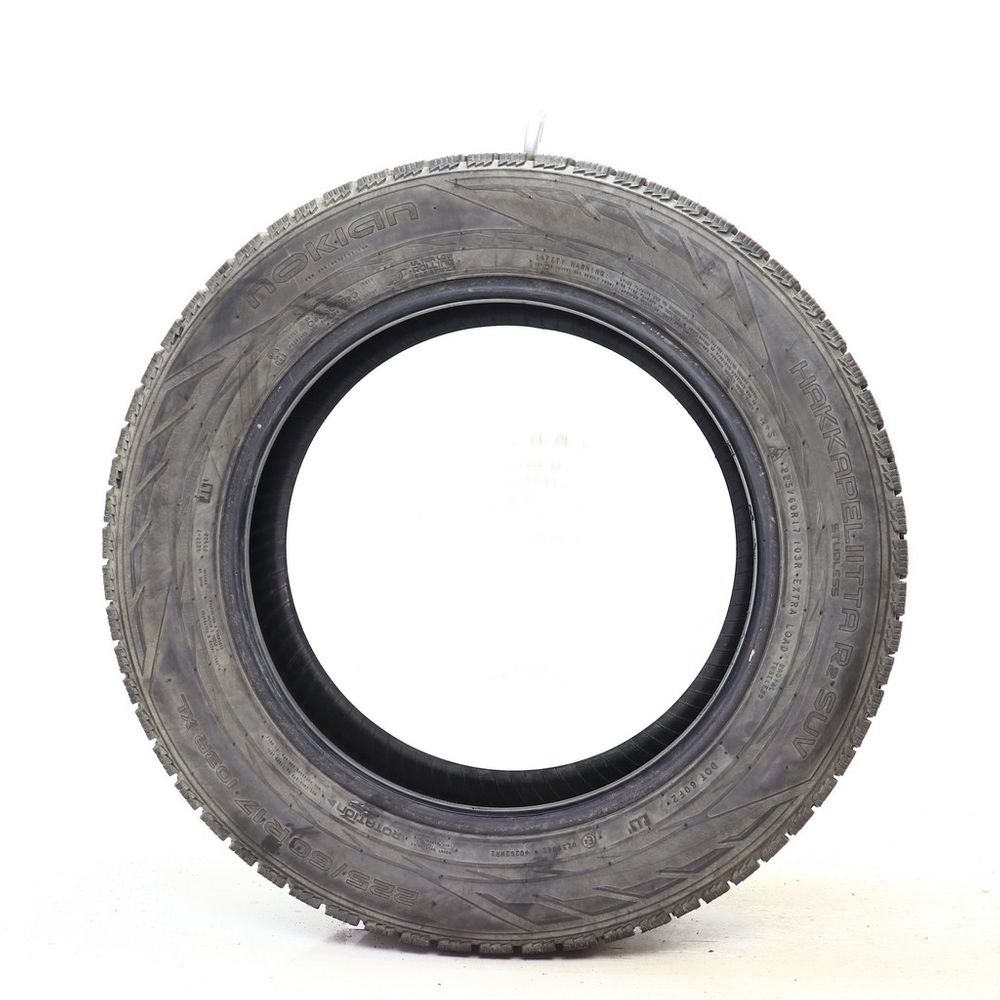 Set of (2) Used 225/60R17 Nokian Hakkapeliitta R2 SUV 103R - 7.5-8/32 - Image 6