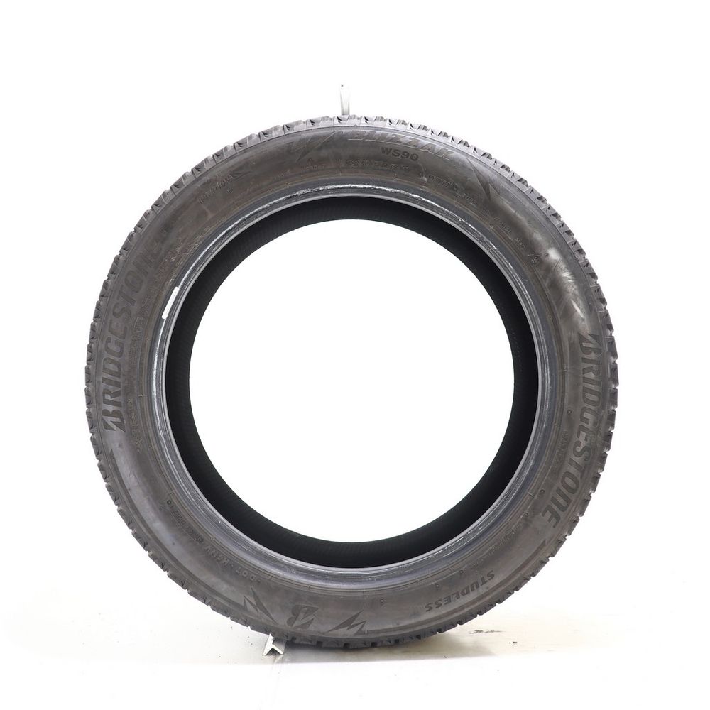 Set of (2) Used 235/50R19 Bridgestone Blizzak WS90 Studless 99H - 9/32 - Image 3