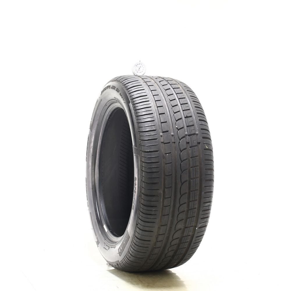 Set of (2) Used 255/50ZR18 Pirelli P Zero Rosso 102Y - 8-8.5/32 - Image 1