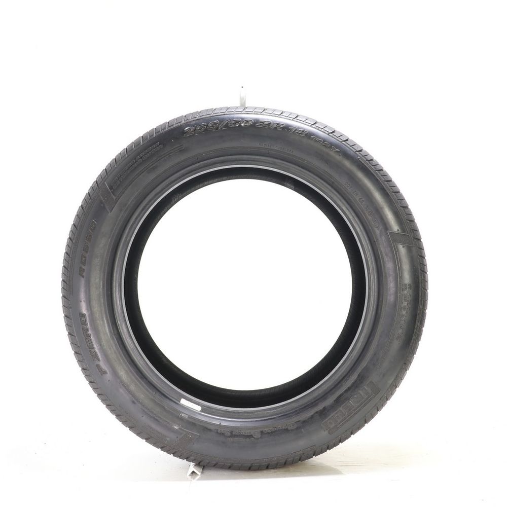 Set of (2) Used 255/50ZR18 Pirelli P Zero Rosso 102Y - 8-8.5/32 - Image 3