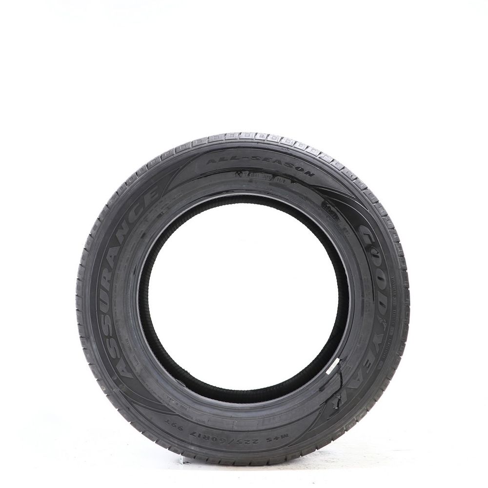 Set of (2) Driven Once 225/60R17 Goodyear Assurance All-Season 99T - 9/32 - Image 3