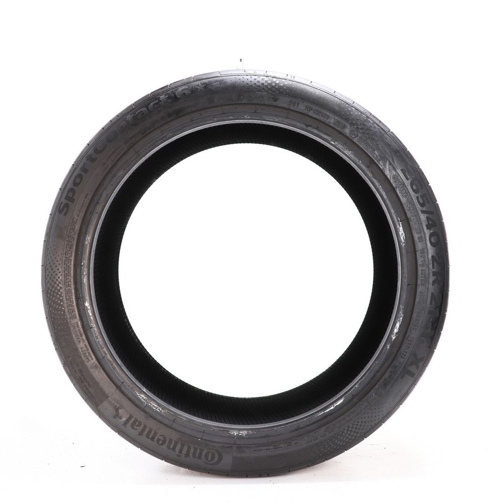 Set of (2) Used 265/40ZR21 Continental SportContact 6 105Y - 4-5/32 - Image 3