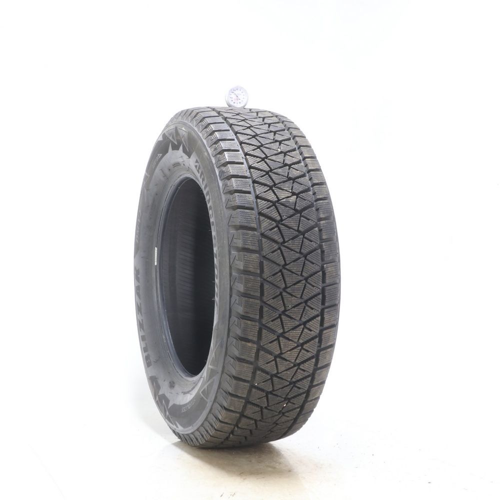 Set of (2) Used 245/65R17 Bridgestone Blizzak DM-V2 107S - 12-12.5/32 - Image 1