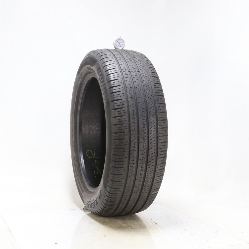 Set of (2) Used 235/55R19 Pirelli P Zero 101H - 5/32 - Image 1