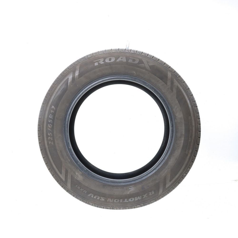 Set of (2) Used 225/65R17 RoadX RXMotion SUV UX01 102H - 8-8.5/32 - Image 3