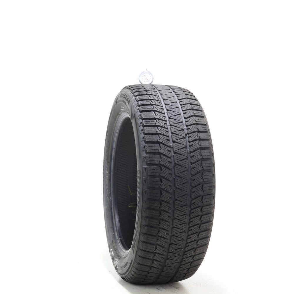 Used 225/55R18 Bridgestone Blizzak WS90 Studless 98H - 5.5/32 - Image 1