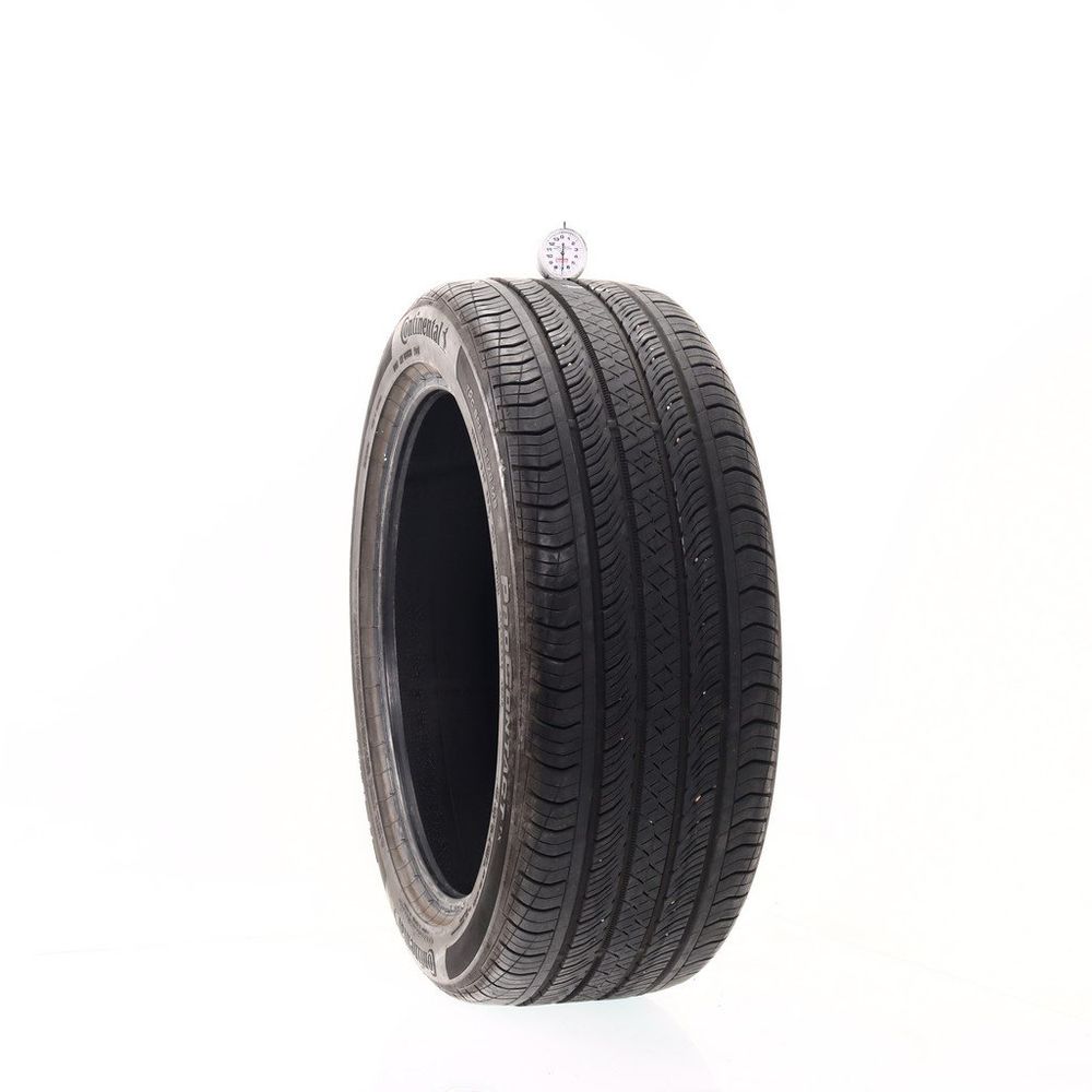 Set of (2) Used 245/45R19 Continental ProContact TX 98H - 7/32 - Image 1
