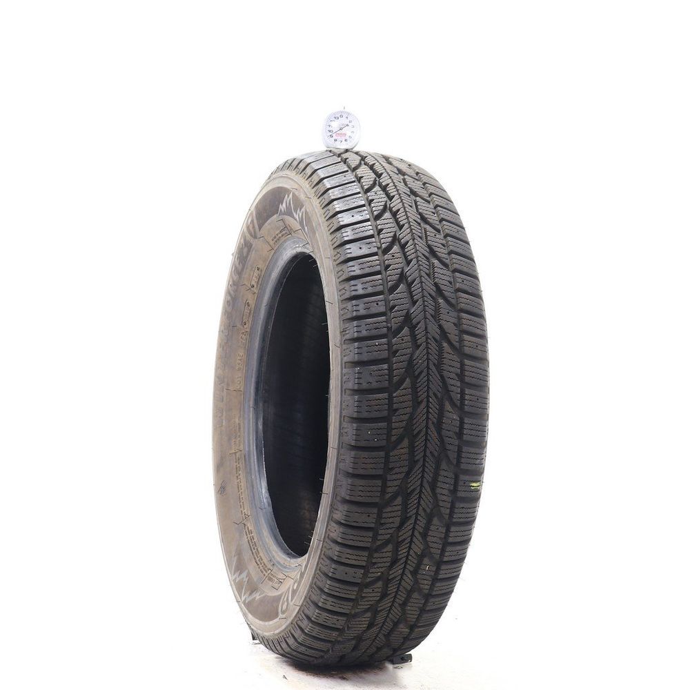 Set of (2) Used 195/65R15 Firestone Winterforce 2 91S - 9-10/32 - Image 1