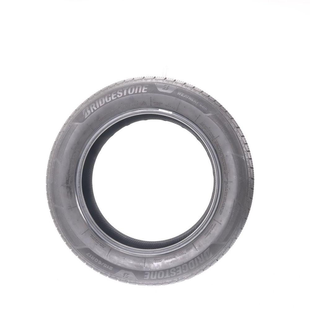 Set of (2) Used 215/60R17 Bridgestone WeatherPeak 96H - 7-8/32 - Image 3