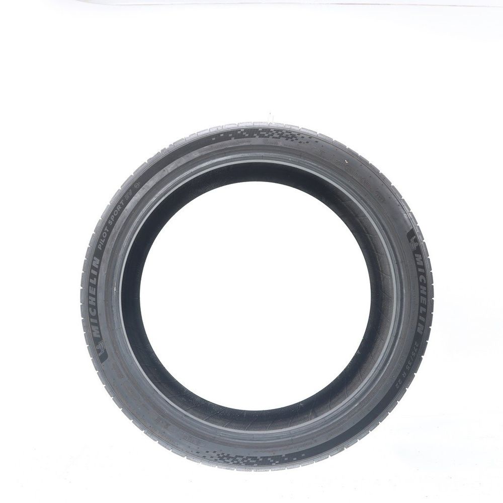 Set of (2) Used 275/35R22 Michelin Pilot Sport EV MO1 Acoustic 104Y - 7-7.5/32 - Image 3